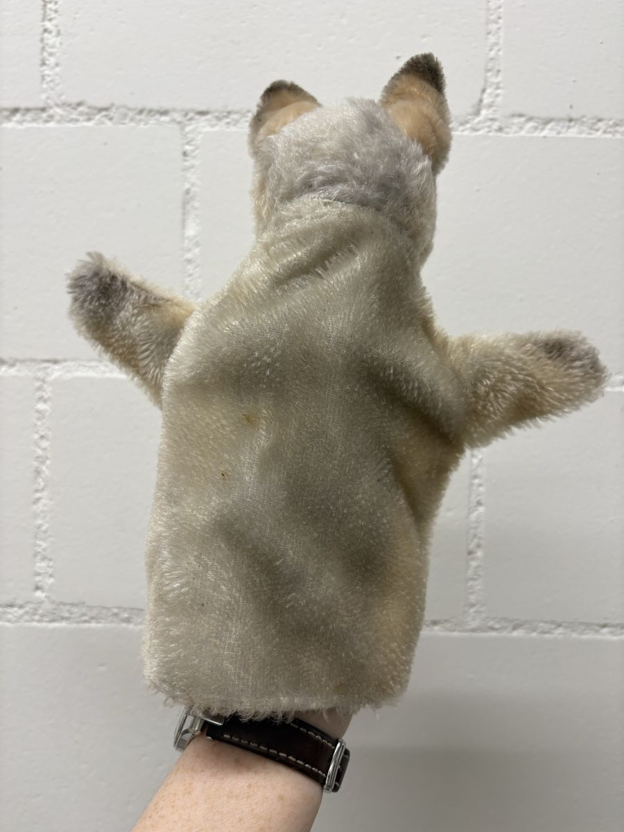 Steiff Spielzeuge: Steiff Wolf „Loopey“, Handpuppe, 60er – Gebraucht aus Dübendorf von NWelti 5