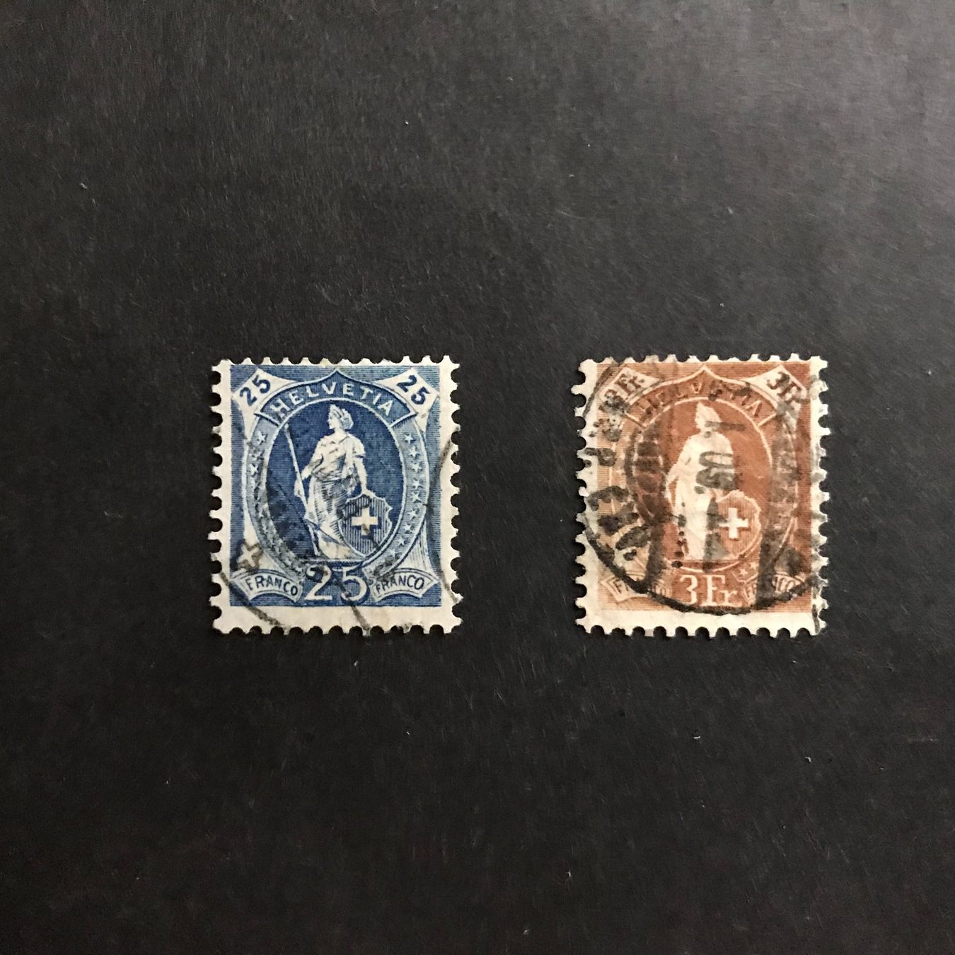 Tous les timbres: 95B, 100B, 1907, entwertet – D'occasion à Uitikon Waldegg par Gooddeal05