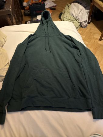 Dunkelgrüner Hoodie, Grösse L