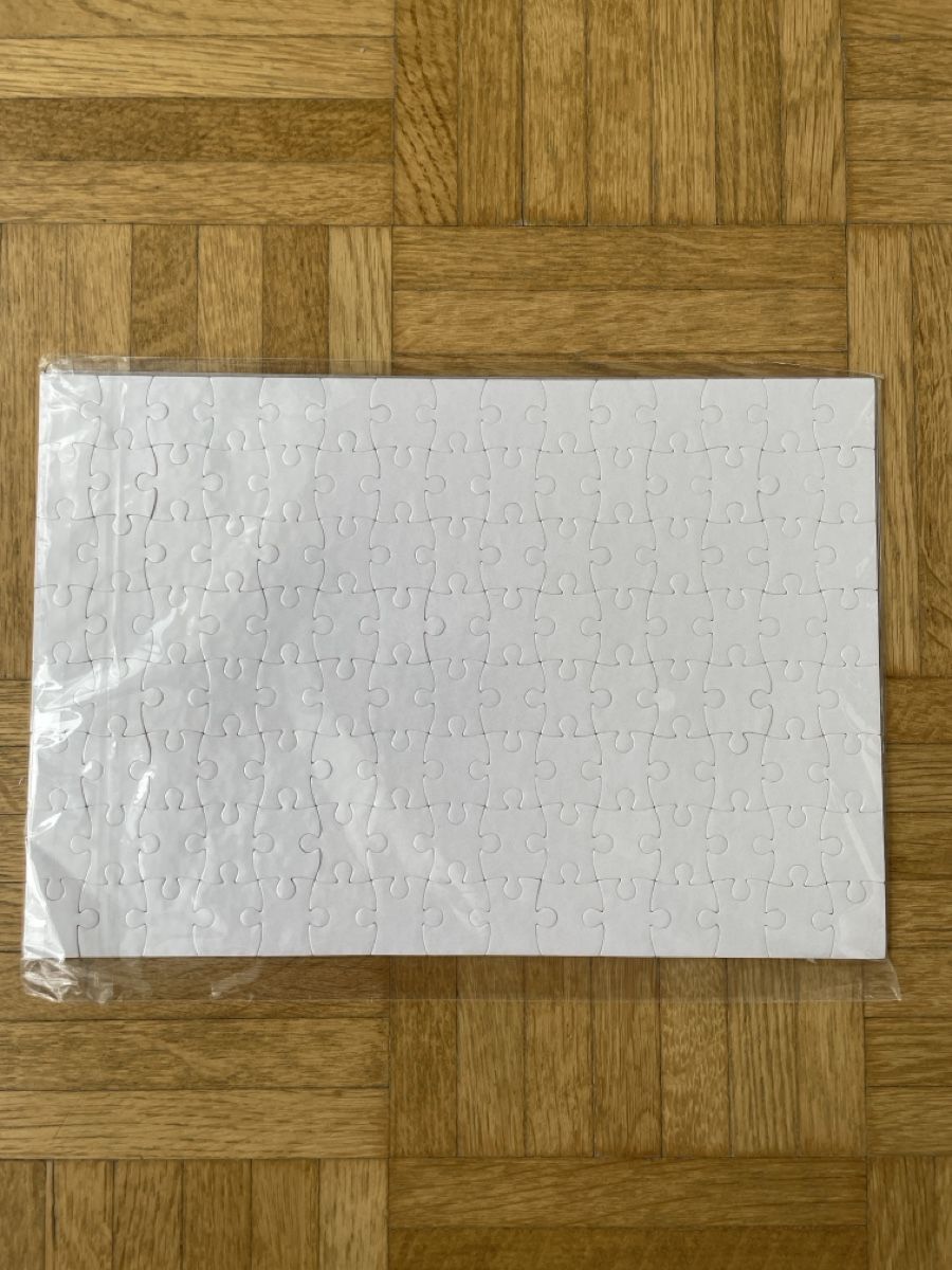 Puzzle: Blanko Puzzle, DIY Geschenkidee, Neu & Originalverpackt! – Nuovo e nell'imballaggio originale da Biel/Bienne venduto da Bolagol9