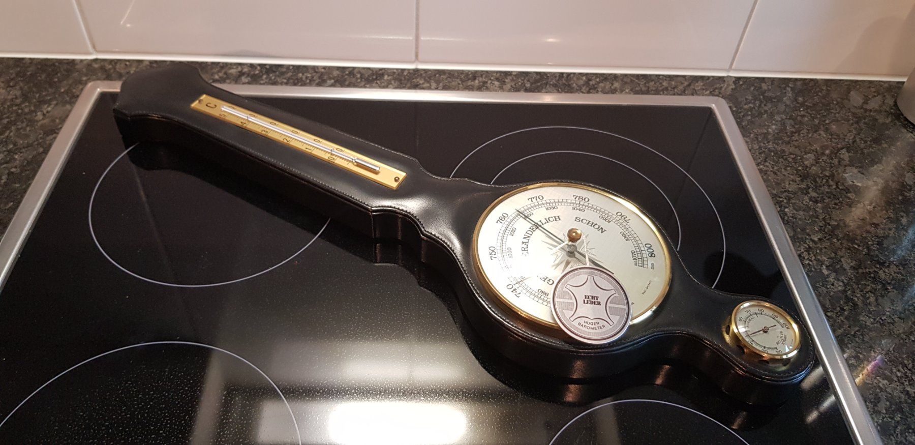 Altro per la casa: Wetterstation Barometer Thermometer elegant antik – Nuovo (secondo la descrizione) da effretikon venduto da scharki01 2