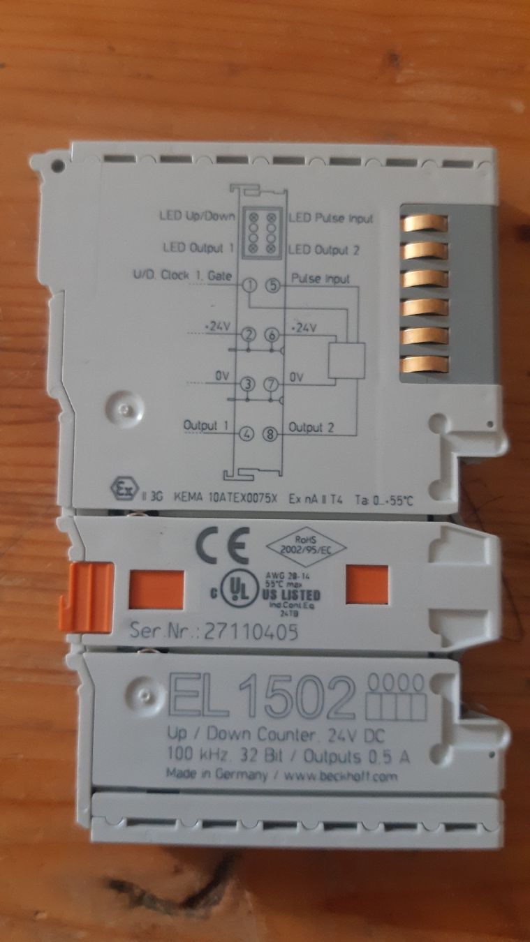 Beckhoff Composants électroniques: Beckhoff EL1502 Up/Down Counter 24V DC – Neuf (Voir description) à Oey par Parkplatzbrocki 1