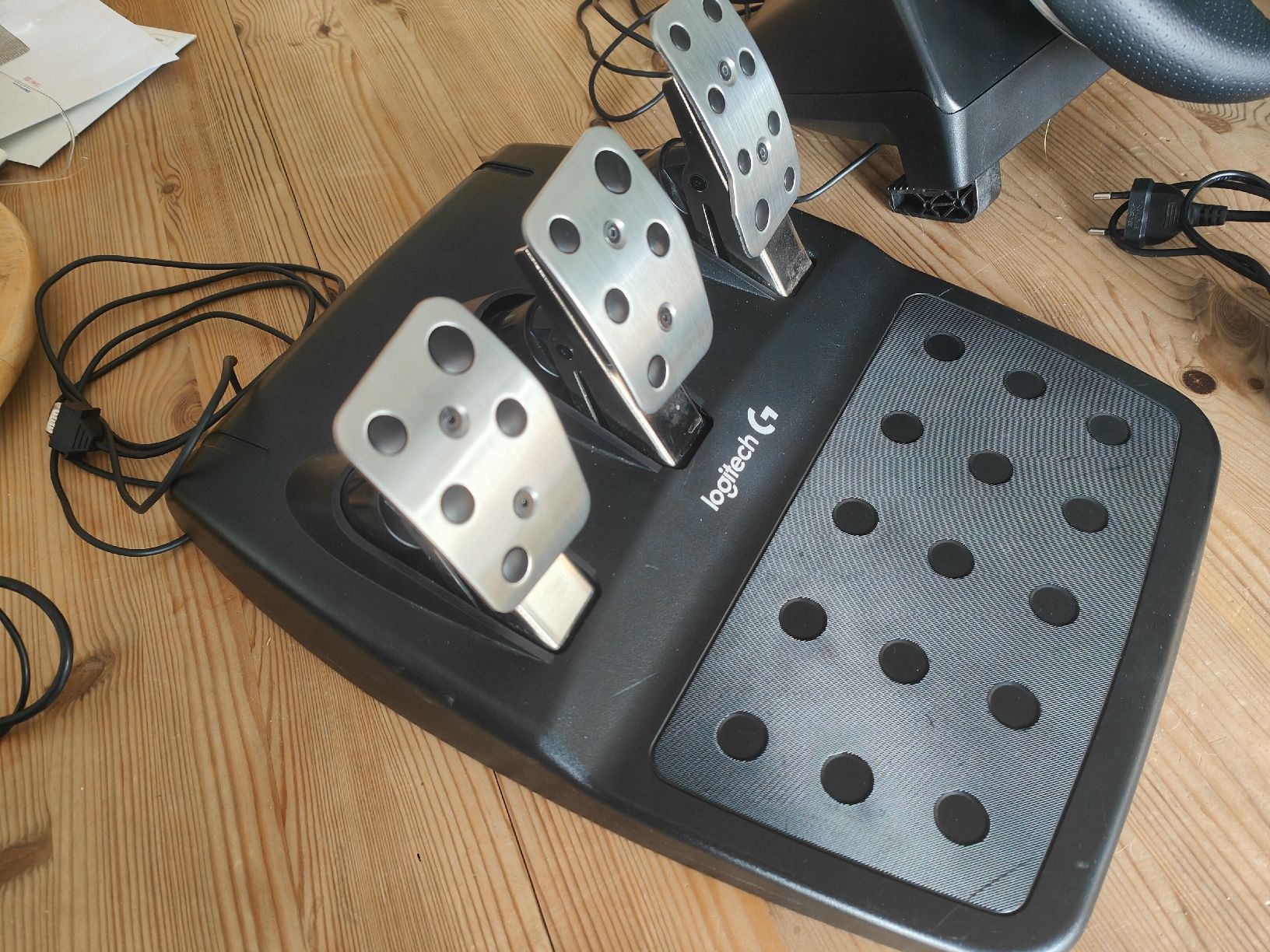 Logitech Controller: Logitech G920 Driving Force + Pedale + Shifter – Usato da Lanzenhäusern venduto da AmmannCustoms 4