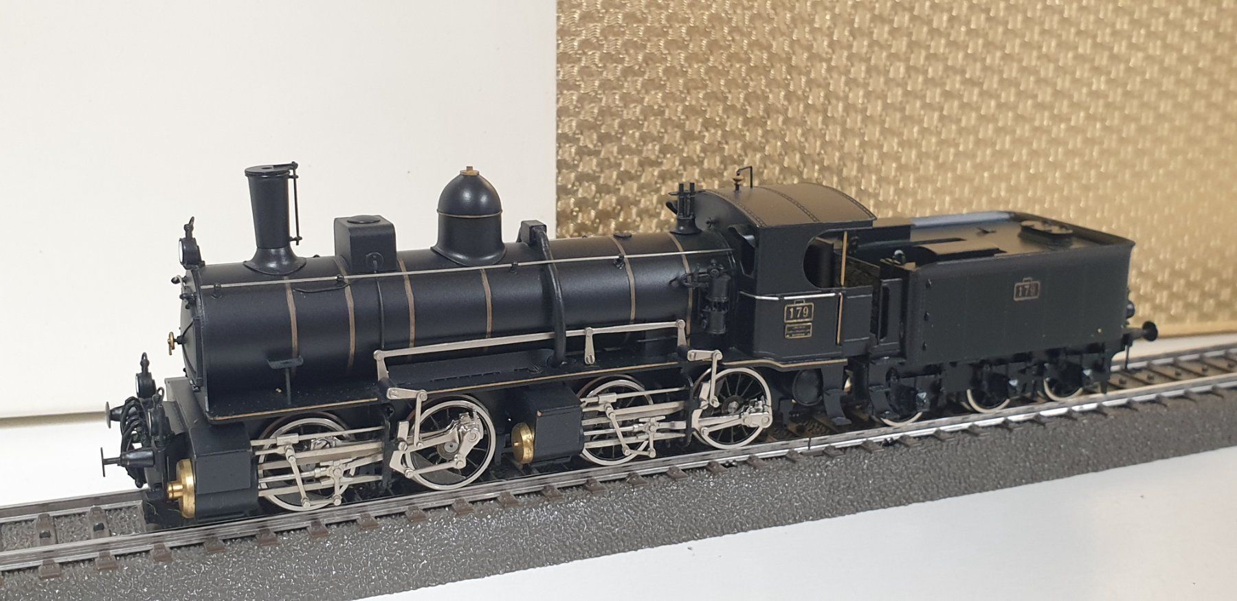 Metropolitan Modelleisenbahnen: Metrop SBB Malett D 2x2/2 179 Dampflok H0/DC – Neu (gemäss Beschreibung) aus Geroldswil von TopTrain54 6