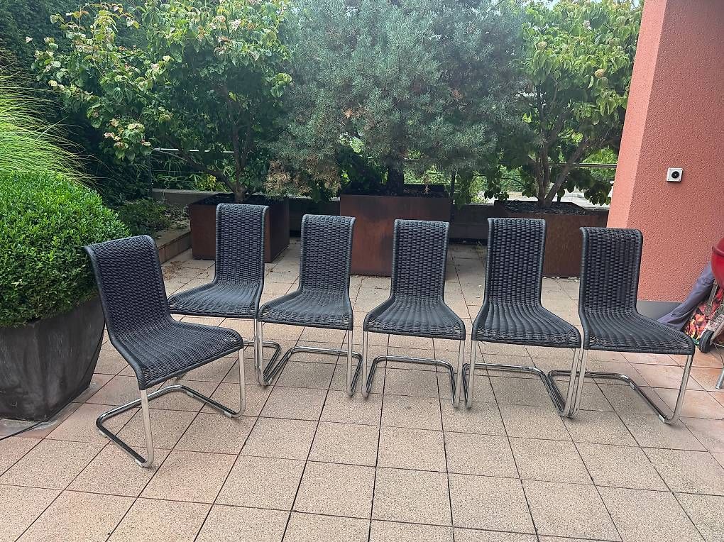 Tecta Sedie: Tecta Kragstühle set of 6 – Usato da Binningen venduto da ferschdenix 2