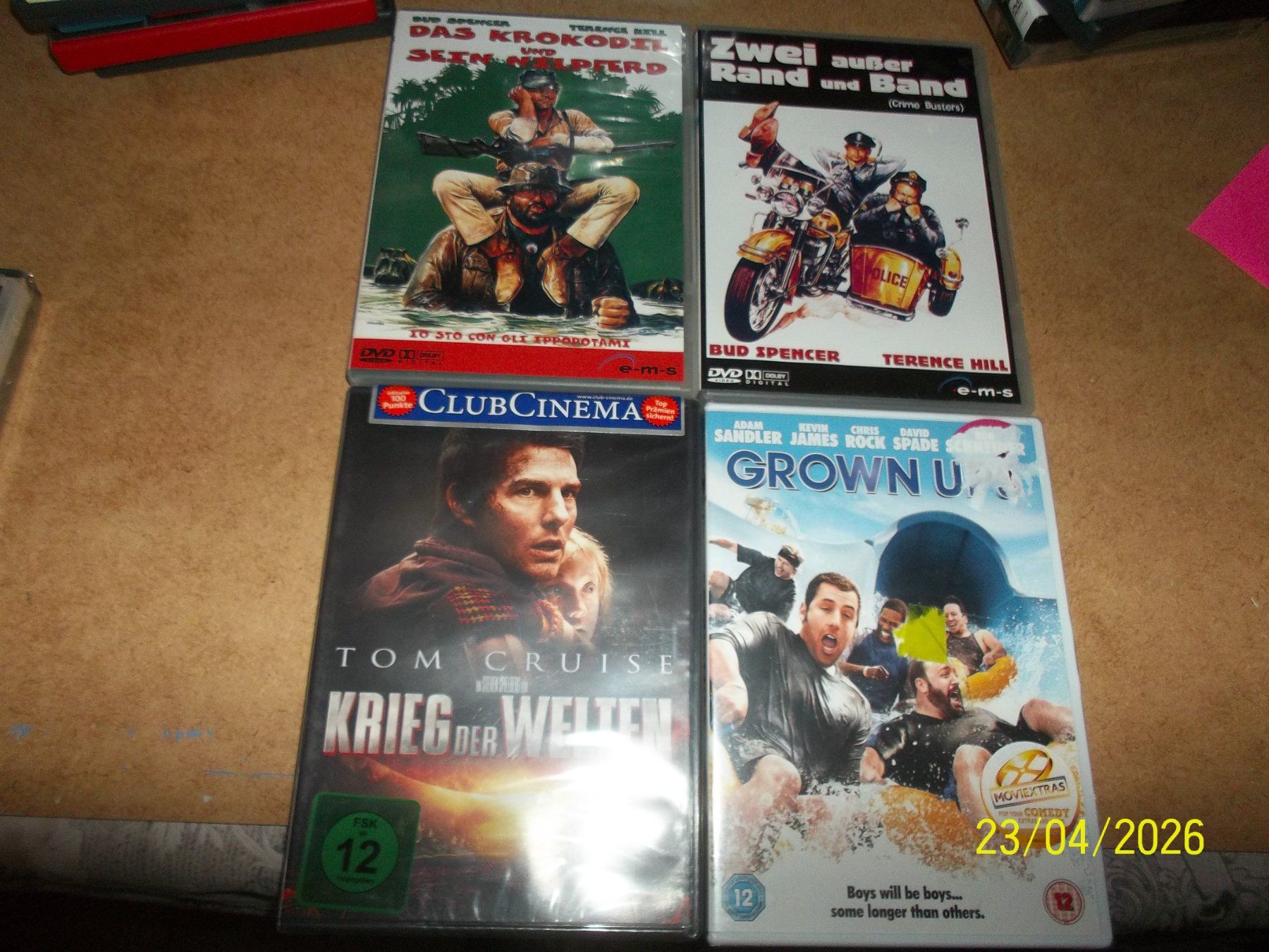 Tutti i DVDs: 4 DVDs ab 12 Jahren (2) – Usato da Root venduto da annaa19