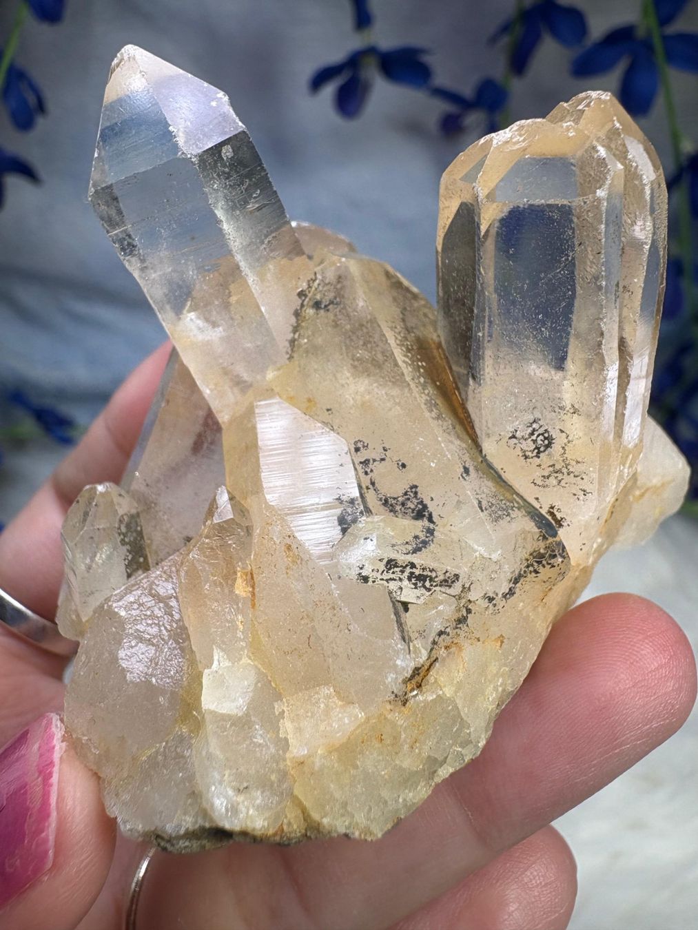 Minerali & Pietre curative: Laotischer Clear Quartz Cluster – Nuovo (secondo la descrizione) da Neuheim venduto da m.hald 2