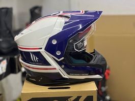 Mt Helmets Sinchrony Duo Sport Sv Vintage Blu