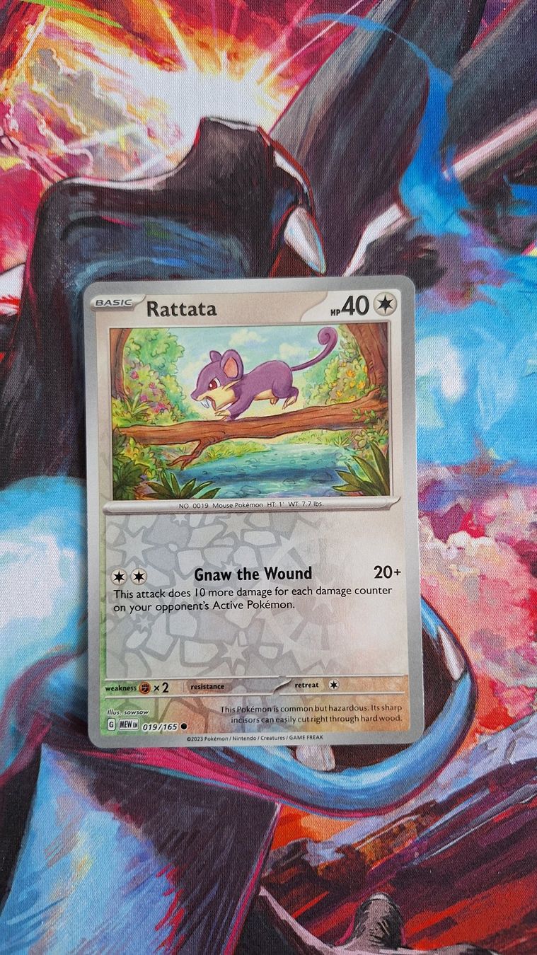 Pokémon Carte collezionabili: Rattata - Reverse Holo - Pokemon Mew 151 – Usato da Altstätten SG venduto da GGsGameshop