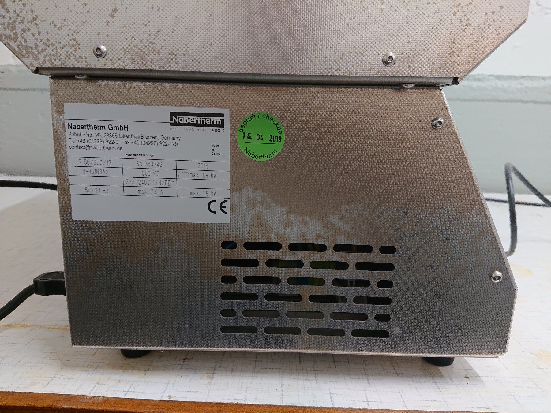 Laborzubehör: Nabertherm Rohrofen 1300°C – Gebraucht aus Winterthur von ralberto 2