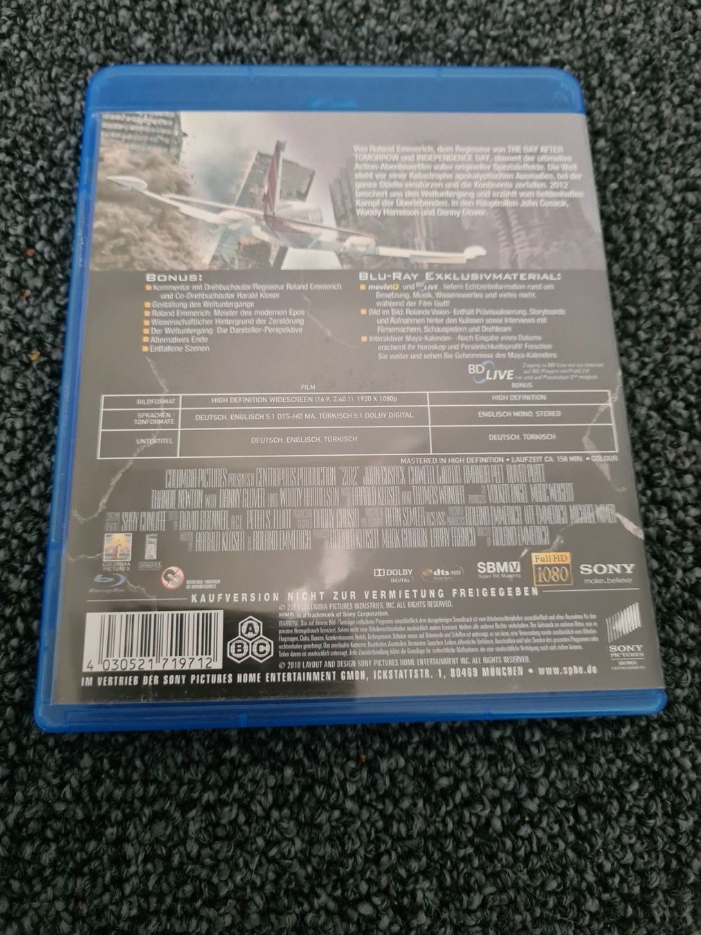 Alle DVDs: 2012 – Gebraucht aus Ruswil von jan_bxl5 1