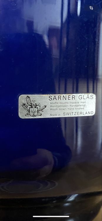 Lampen: Grosse Glas Stehlampe Vintage 70 Jahre – Gebraucht aus Winterthur von butterblume06 3
