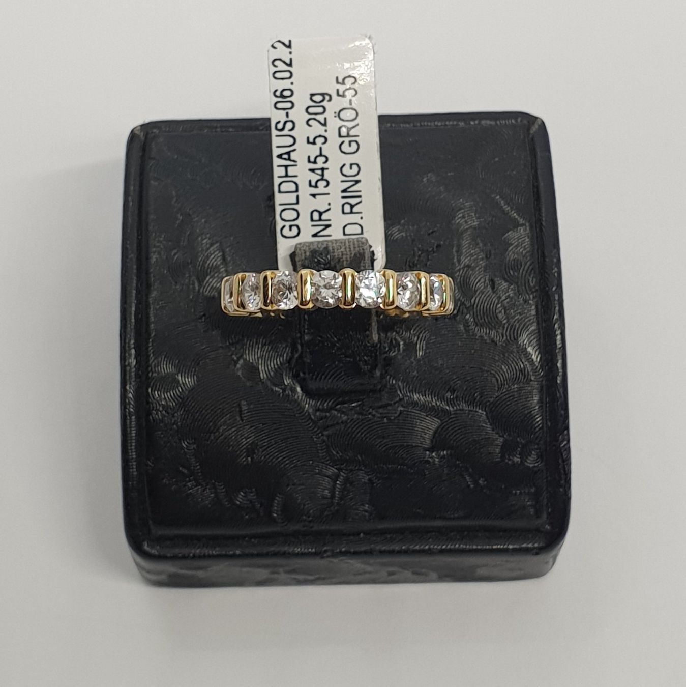 Anelli: Echt 18K Gold - Memoire Ring – Usato da Luzern venduto da Goldhaus-Luzern