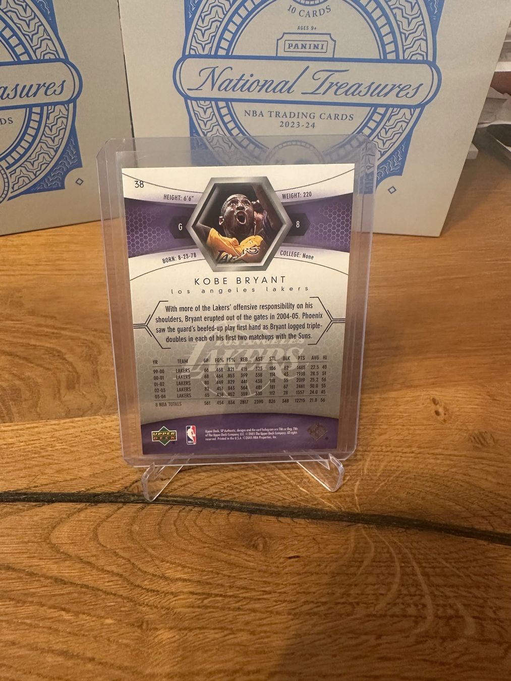 Nba Carte collezionabili: Carte NBA Kobe Bryant Upper Deck SP Authentic occasion – Usato da Vullierens venduto da Gaara04 1