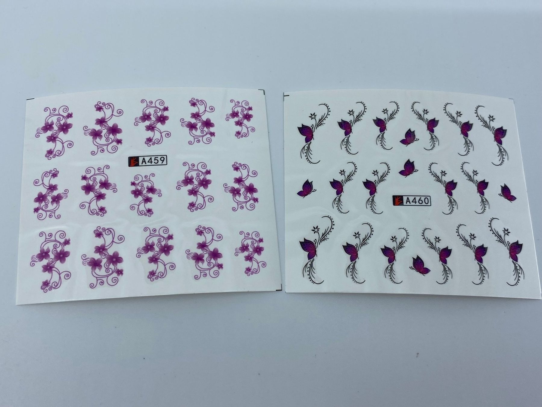 Aufkleber: 12 Bögen mit Wassertransfer Aufkleber No 7 – Neu (gemäss Beschreibung) aus Langwiesen von rtWebshop 2