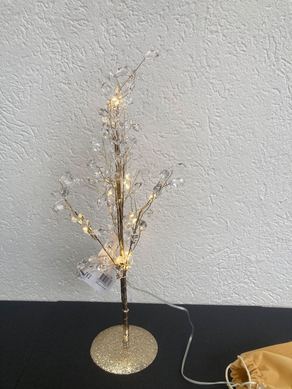 Alle Dekorationen: LED Glasperlen Baum, ca. 35 cm Höhe, Timer Funktion – Neu und originalverpackt aus Neuenhof von jorogo