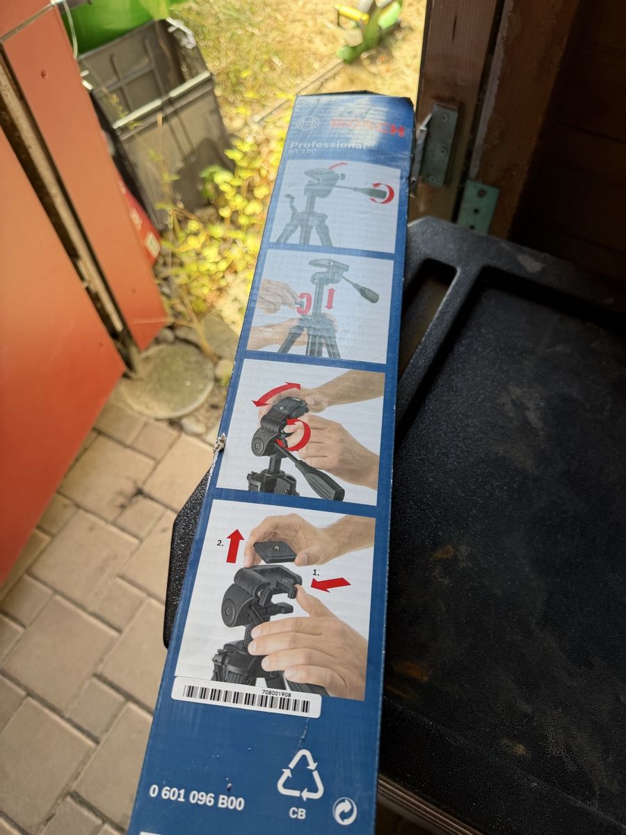Bosch Mesurer: Bosch BT 150 Stativ mit Quigo Neuwertig – D'occasion à Aarberg par Nicu.s1993 4