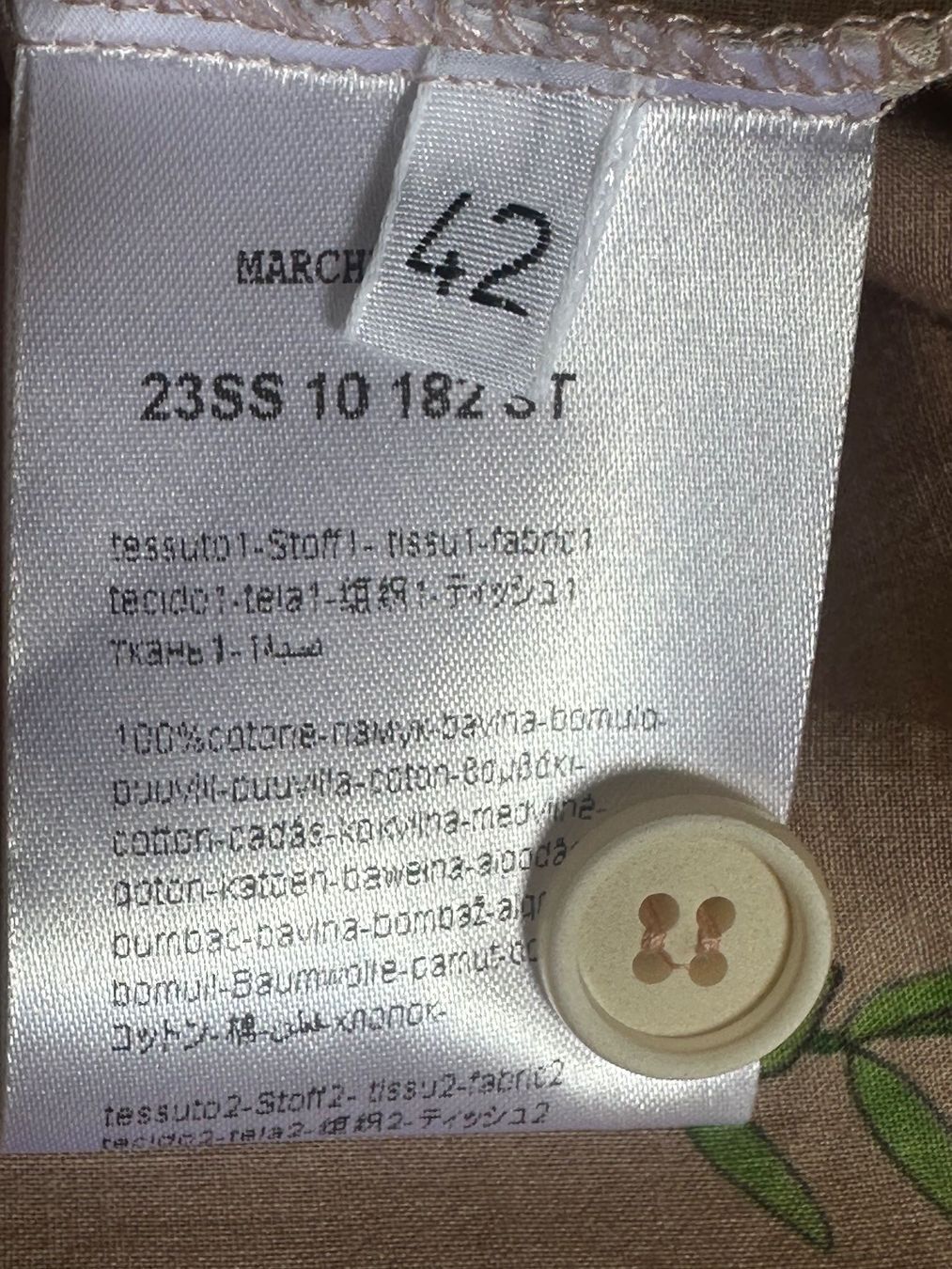 Chemisiers: Kurzarm Bluse MARCHE 21 – D'occasion à Zürich par Misomi 3