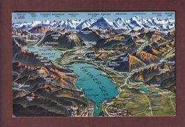 THUN und Umgebung - Vogelschau