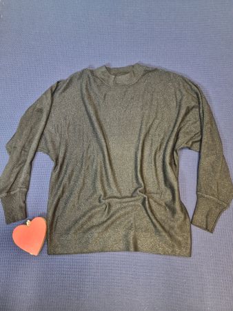 Esprit Pullover schwarz mit Glitzer Gr S wie neu