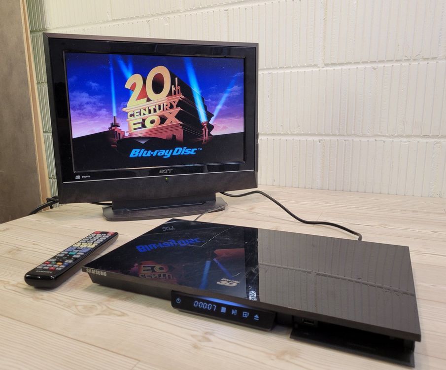 SAMSUNG BDE6300 BLURAY 3D Disc Player CD, DVD, inkl. RC. Kaufen