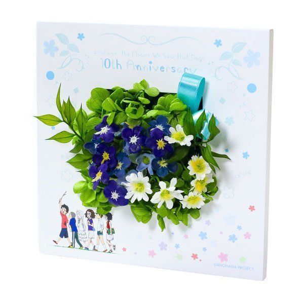 Fumetti: Anohana 10th Anniversary - Wood Frame – Nuovo e nell'imballaggio originale da Denges venduto da old-school-89