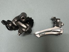 Shimano Ultegra Schaltwerk und Umwerfer guter Zustand