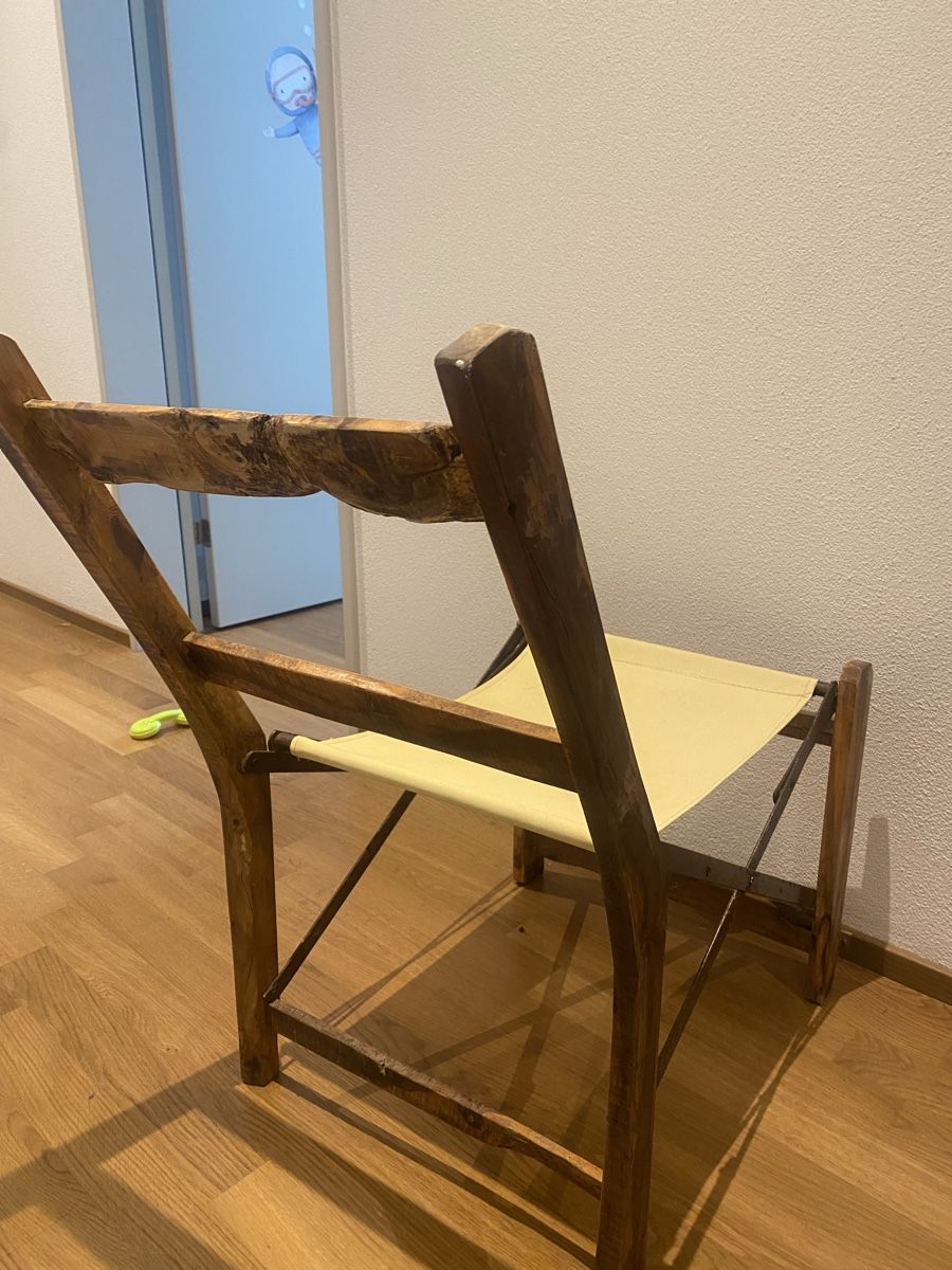 Stühle: Hand made Olivetree wood chair – Gebraucht aus Zürich von ana_m6d2 3