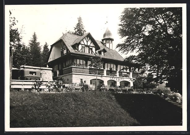 Ansichtskarten: St. Imier, Buffet-Restaurant Mont-Soleil – Gebraucht aus Berlin von bartko-reher