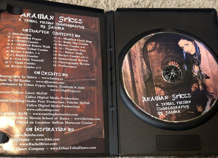 Arabian Spices - A Tribal Fusion Choreography by Sahira  DVD 2