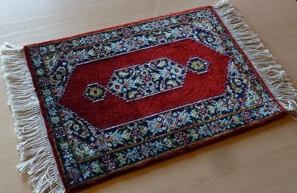 Tapis: Sammlerobjekt ++ Wertvoller Seiden-Teppich – D'occasion à Walkringen par Casablanca777 2