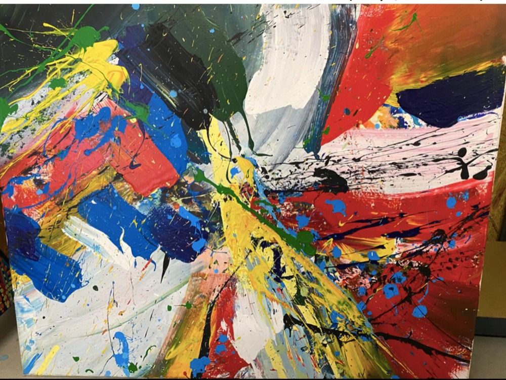 Grosse Kunstsammlung - Bosko Providzalo (BIH) abstrakte Komp (Nuovo ...