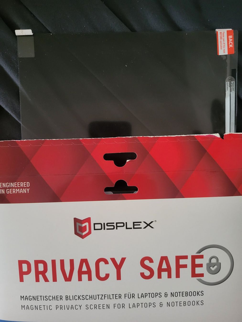 Folien: Ddisplex privacy safe 15,6" 16:9 – Neu und originalverpackt aus Zürich von jetzold 1