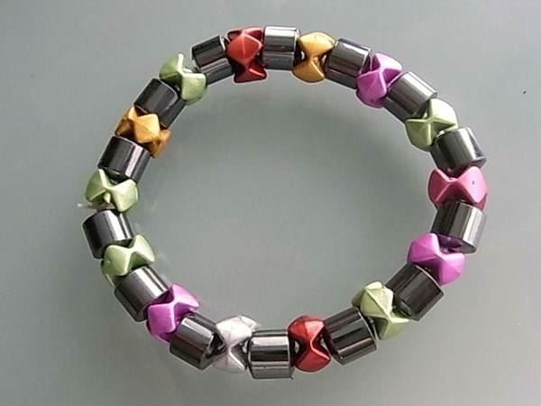 Bracciali & Braccialetti: Armband multicolor elastisch – Nuovo (secondo la descrizione) da Alpnachstad venduto da perlengaby 1