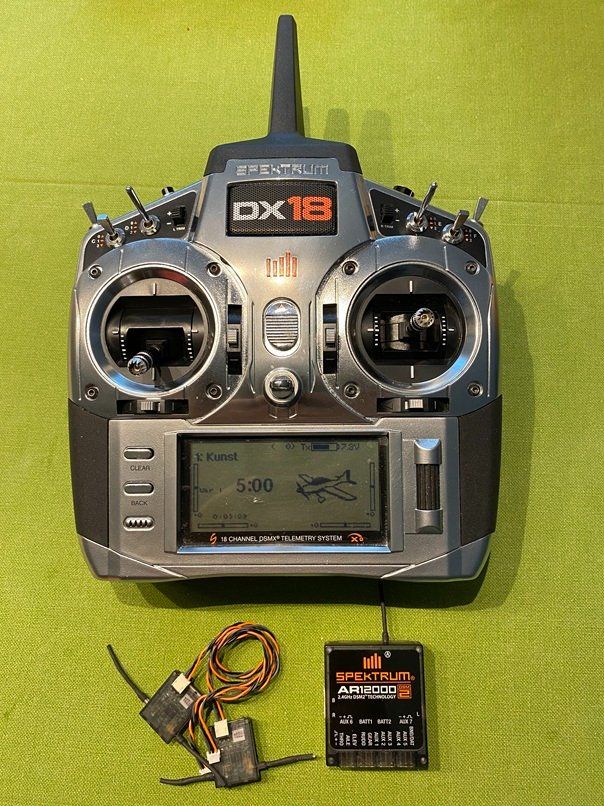 Spektrum Telecomando: Fernsteuerung Spektrum DX18 G2 – Usato da Nottwil venduto da Furio169