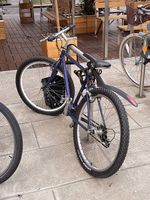 Bike / Velo purple