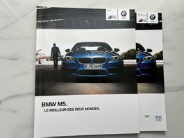 Brochure BMW M5 2012 neuve avec tarifs
