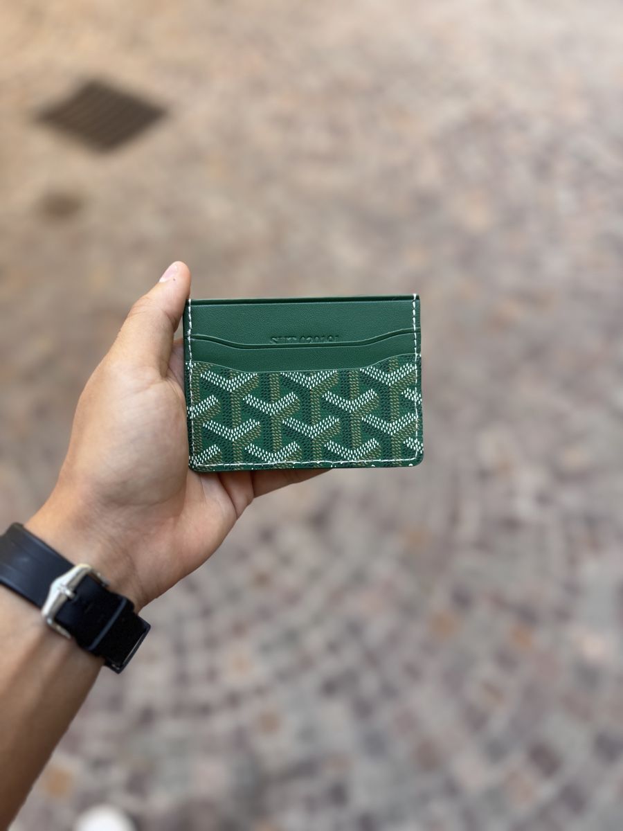 Goyard Brieftaschen: Goyard Saint-Sulpice Card Holder Green – Neu und originalverpackt aus Caviano von reselleo21 1