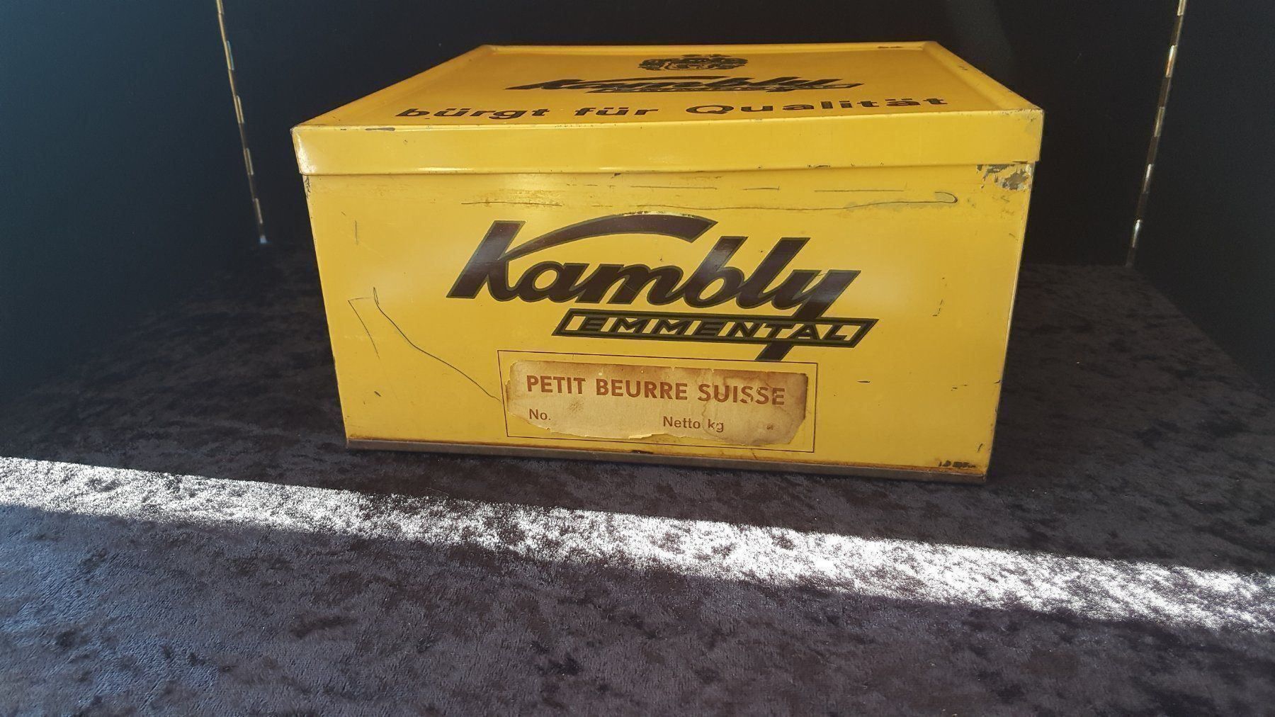 Kambly Barattoli: Blechdose Kambly – Usato da Reinach venduto da 3Guggerli 1