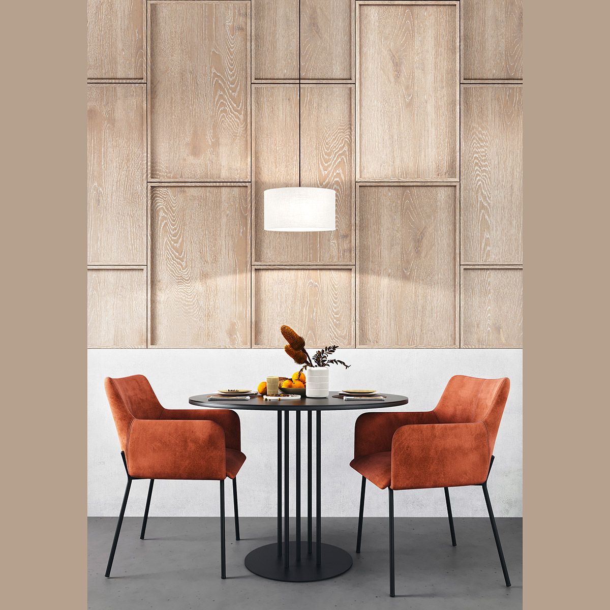 Lampadari & plafoniere: Pendelleuchte, Weiss, Schwarz, 38 cm Ø – Nuovo (secondo la descrizione) da Kreuzlingen venduto da Smart-Light 1