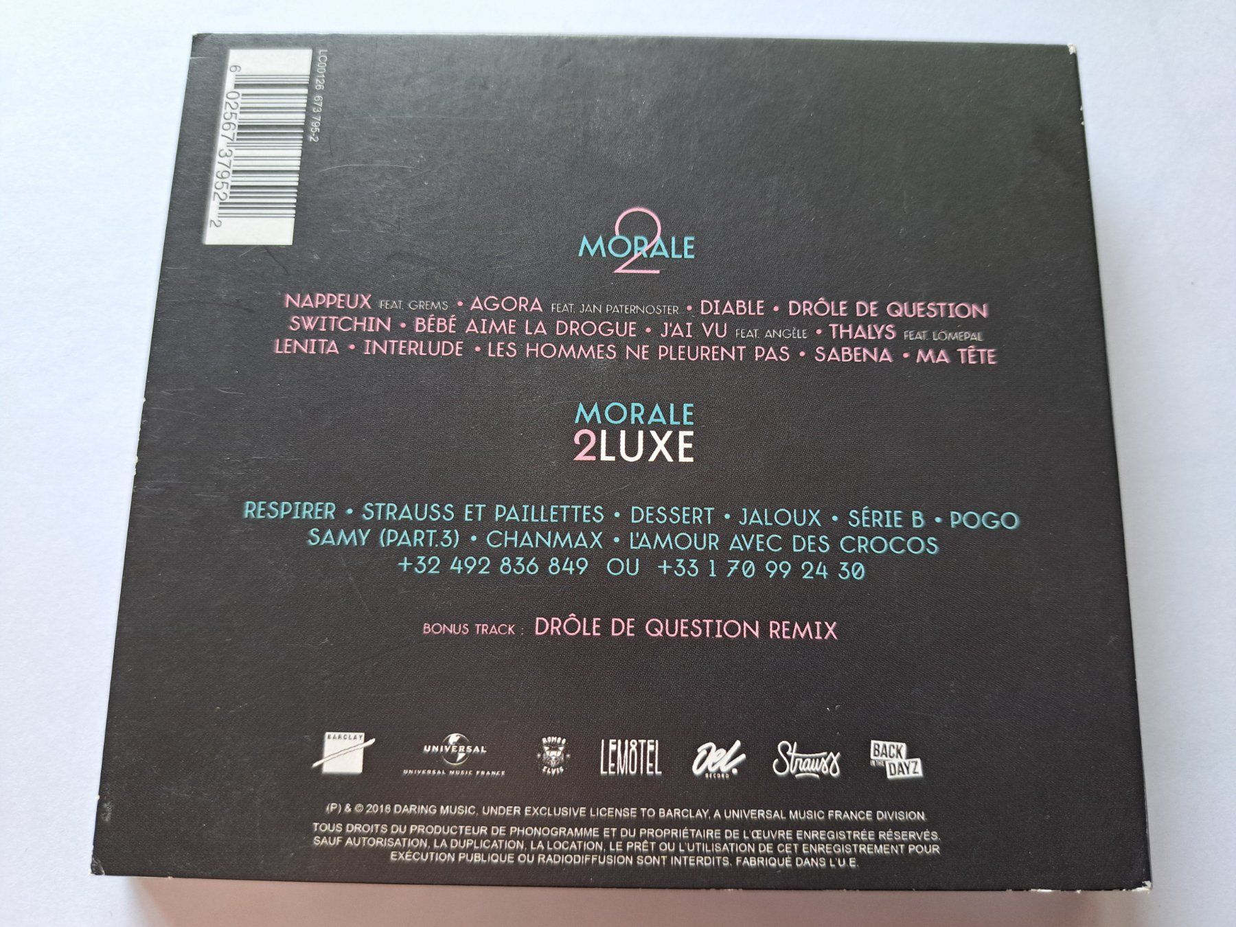 CDs: Cd Roméo Elvis - Morale 2luxe – Gebraucht aus Pully von bro_n52j 1