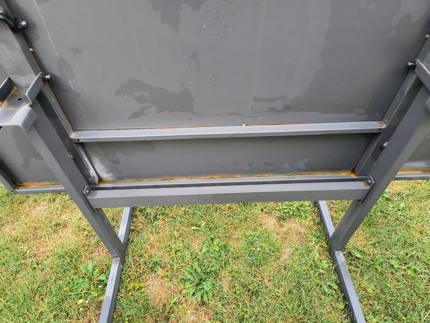 Tische: Gartentisch Metall grau klappbar  – Gebraucht aus Obfelden von Alf2005 4