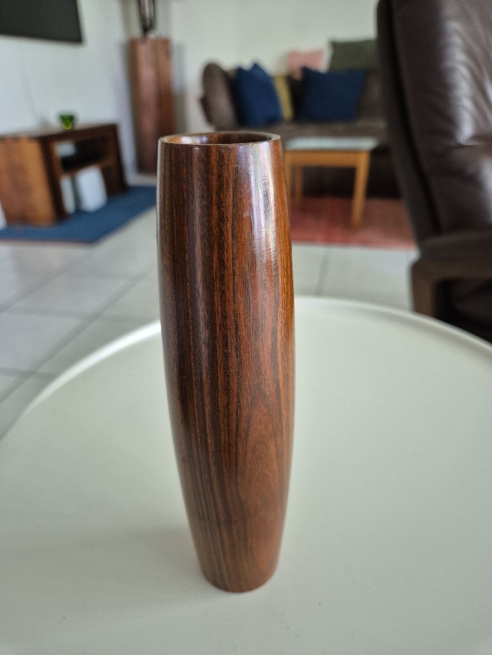 Vasen & Gefässe: Palosantoholz Vase 60er Vintage – Gebraucht aus Hausen AG von Menzian 6