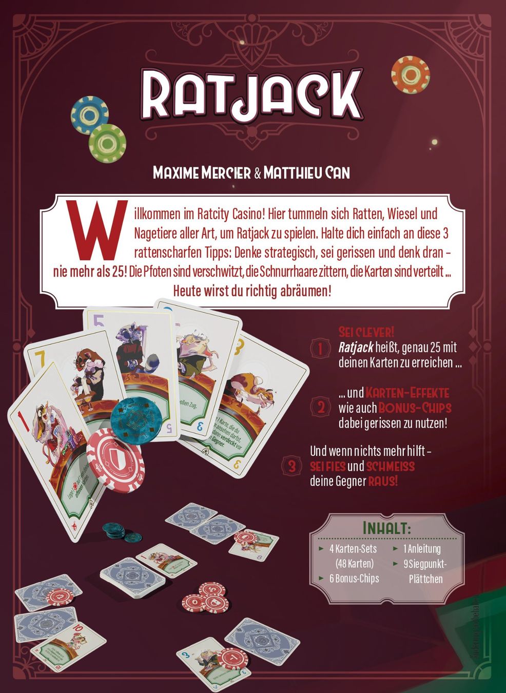 Jeux: Ratjack Spiel – D'occasion à Aarau par y.wernli 1