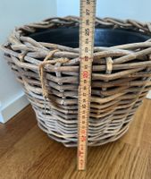 Rattan Blumentopf Übertopf (Outdoor/Indoor) 32x23cm