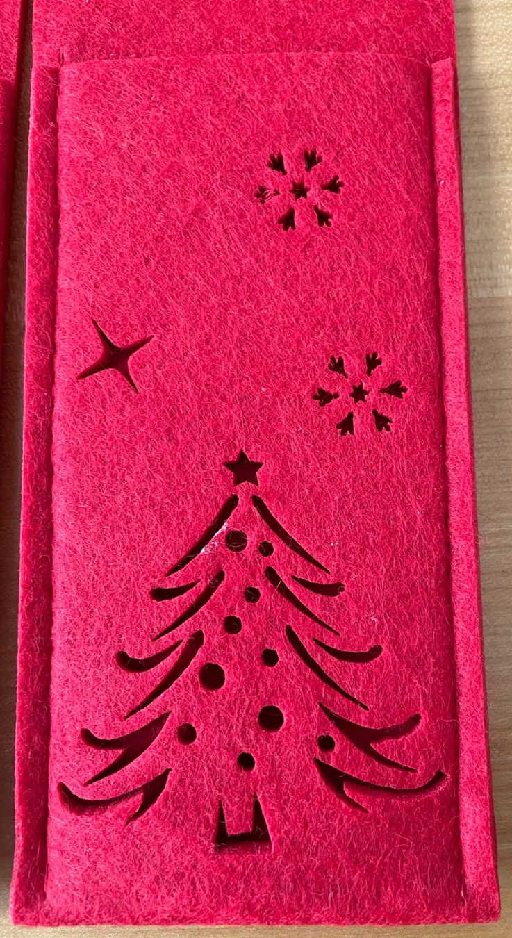 Alle Dekorationen: 9 Sück Weihnachts Besteckhalter,festlich – Gebraucht aus Zuerich von Michel52 1