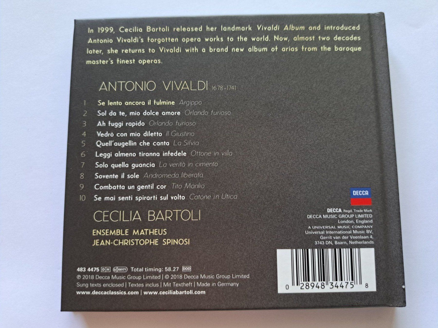 CDs: Cd Cecilia Bartolli – D'occasion à Pully par bro_n52j 1
