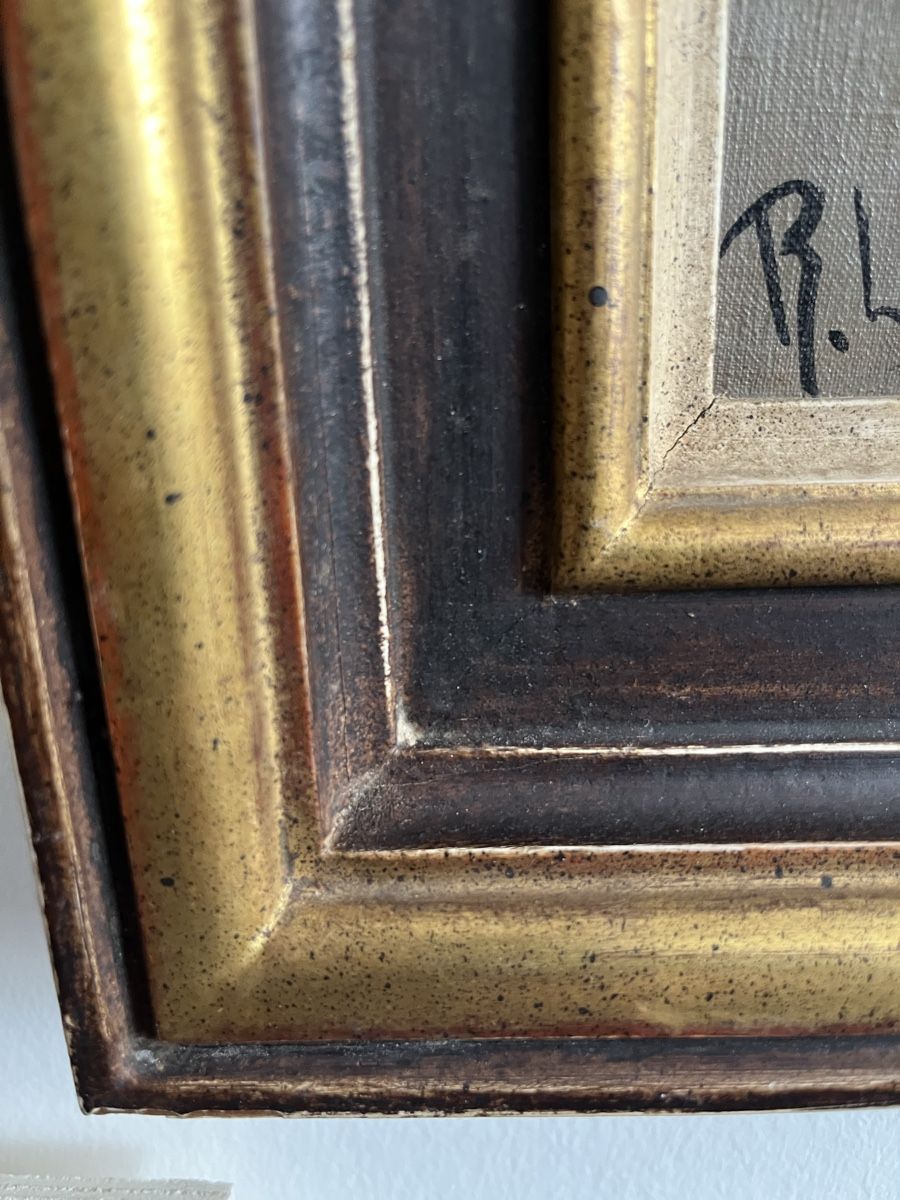 Gemälde: Ölgemälde "Alter Mann mit Glas" - Signiert R.Lanzi – Gebraucht aus Riehen von mcmal 6