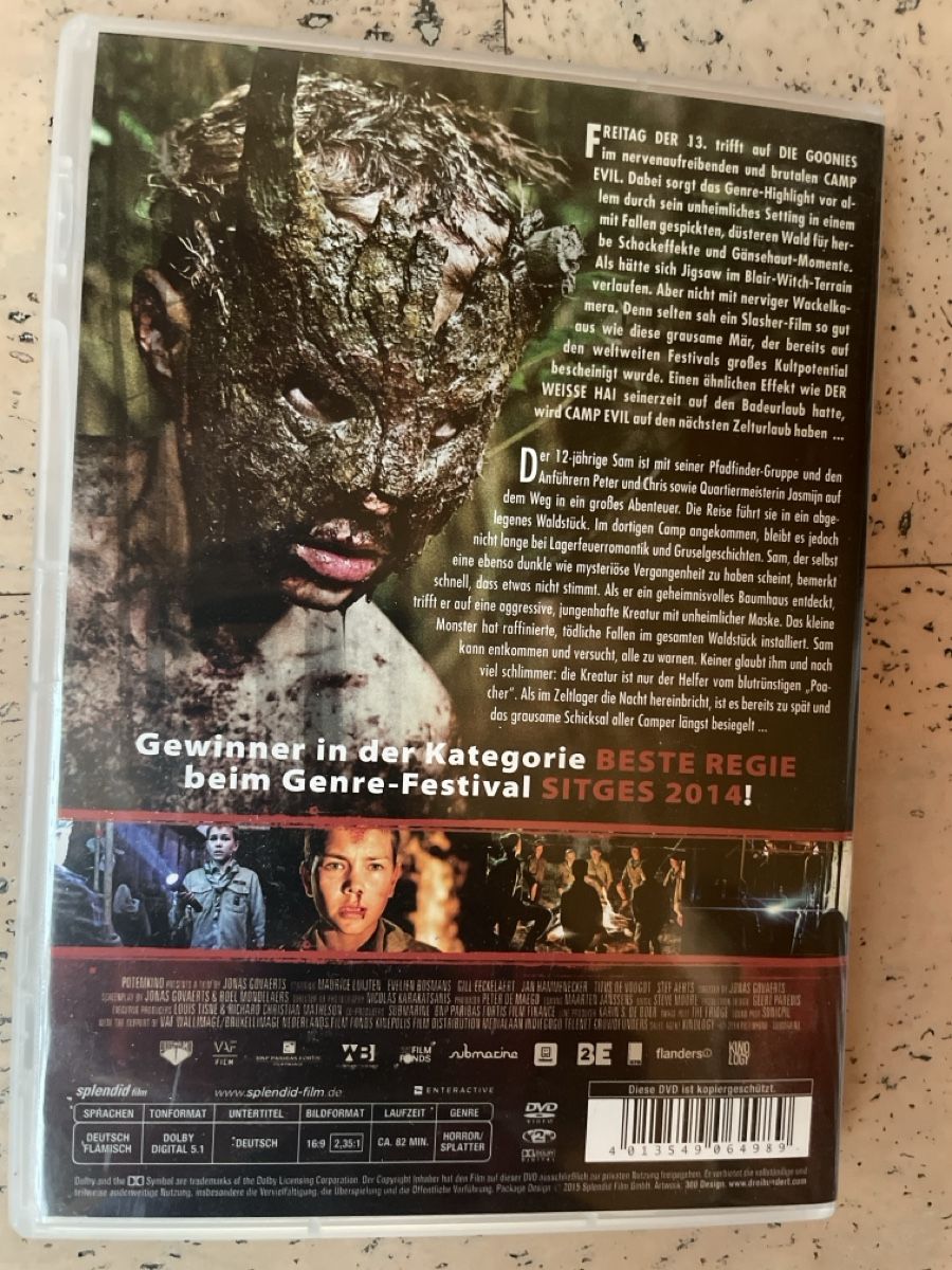 Tutti i DVDs: DVD Camp Evil – Usato da Dettighofen (Lengwil) venduto da Dolol 1