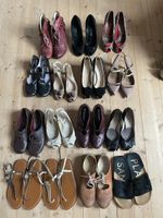 15 paires chaussures cuir 37–38 – grandes marques italiennes